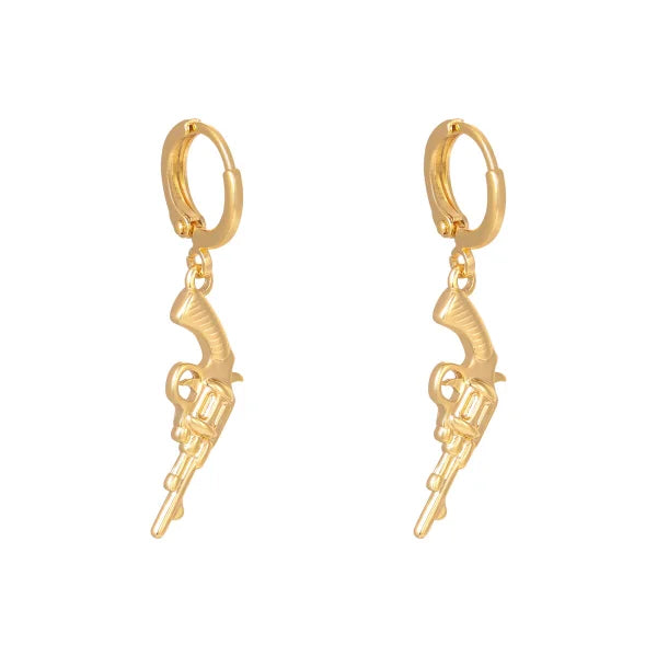 Boucles d'oreilles pistolet