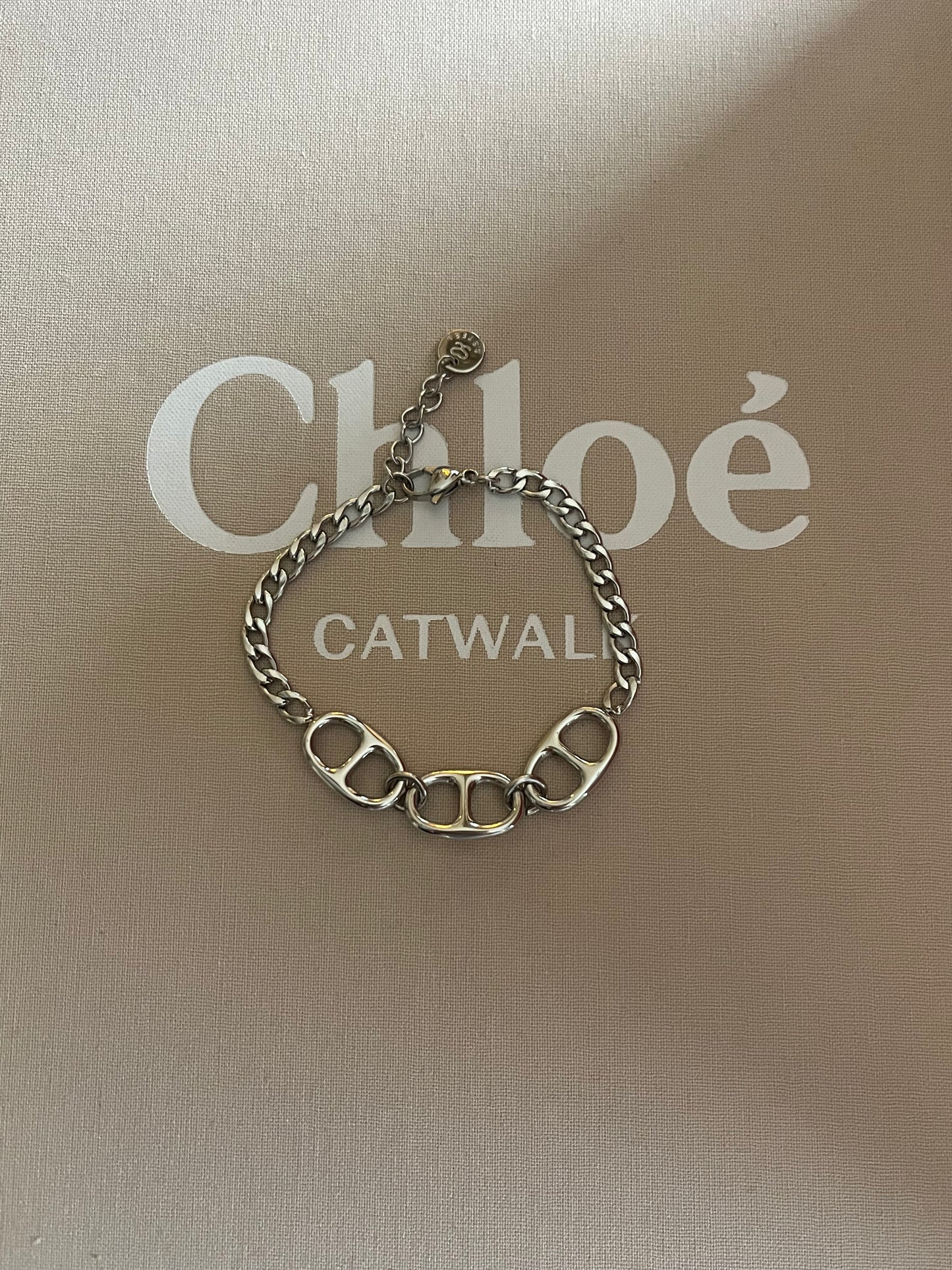 Bracelet Double D | Argent