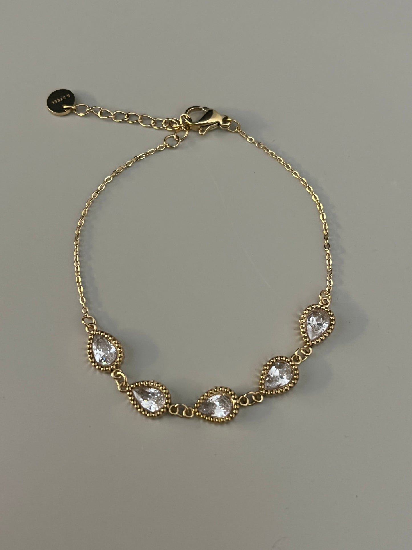 Diamond Drops Bracelet