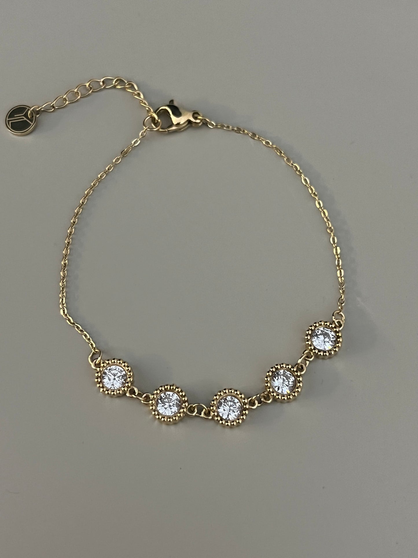 Diamond Rounds Bracelet