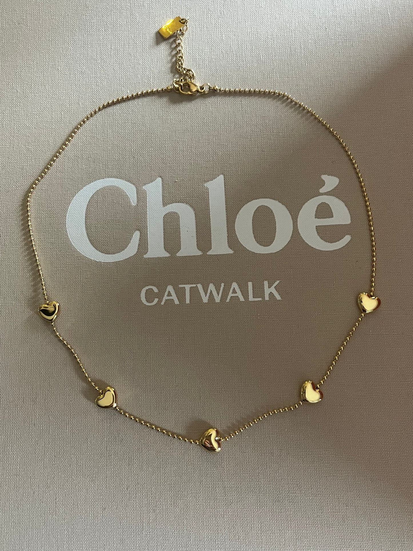 Collier Petits Coeurs