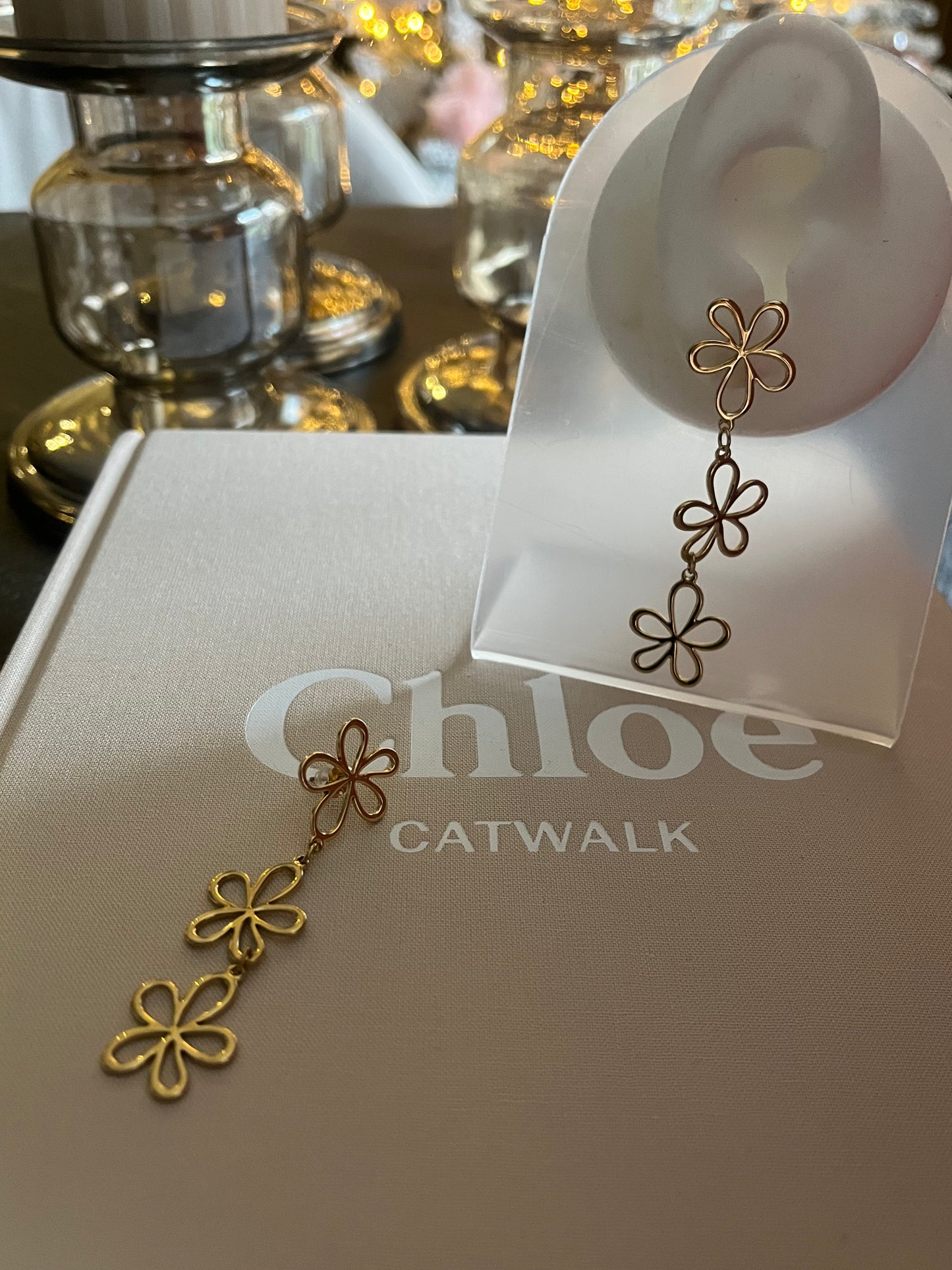 Boucles d'oreilles Fleur Ouverte