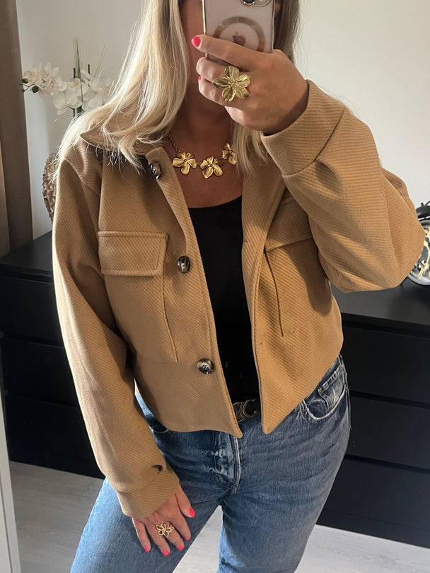 Veste Zara | Chameau
