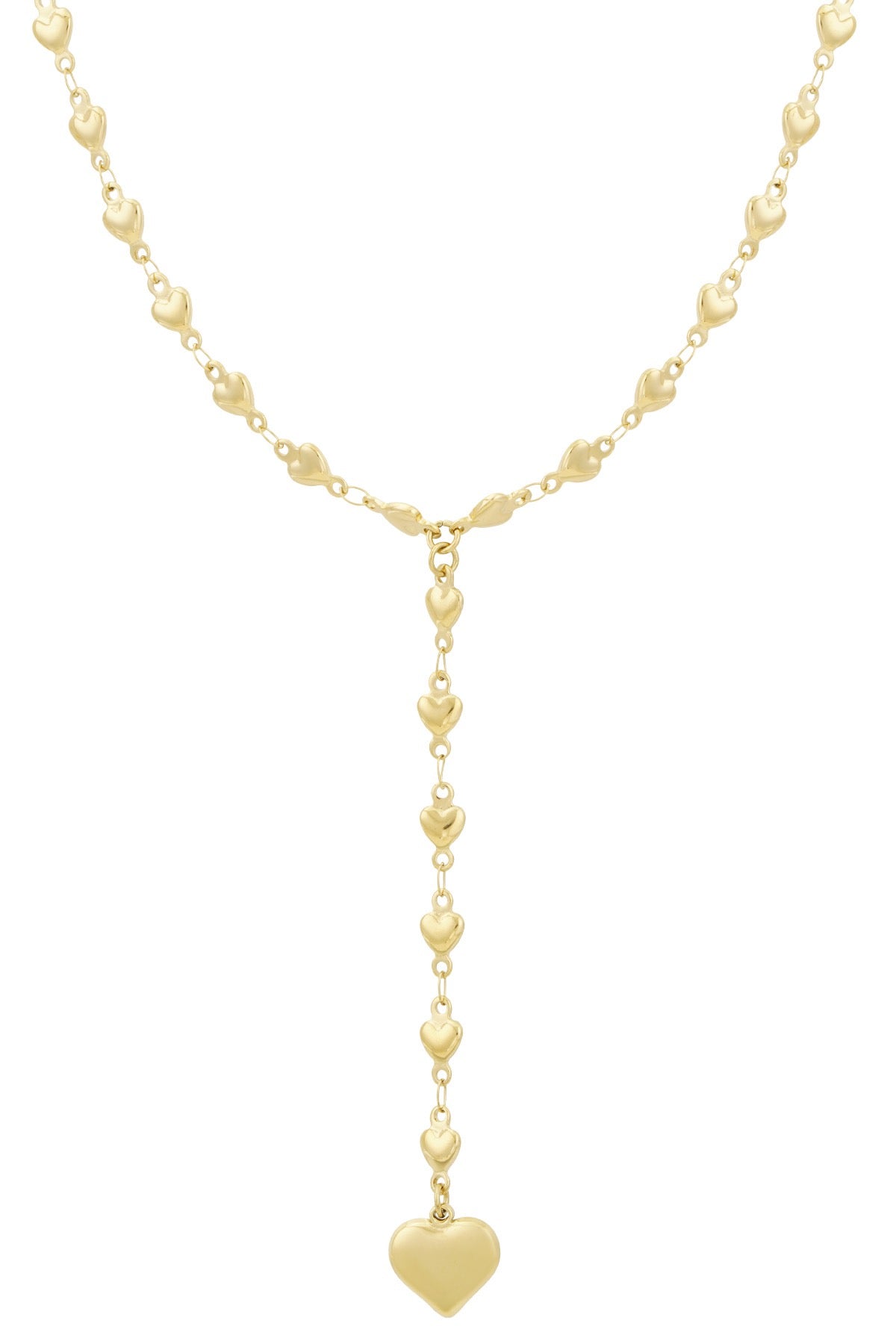 Collier Y Coeurs | Or
