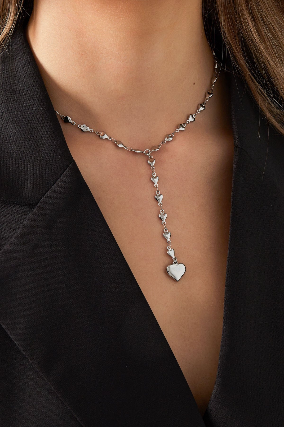 Collier Y Coeurs | Or