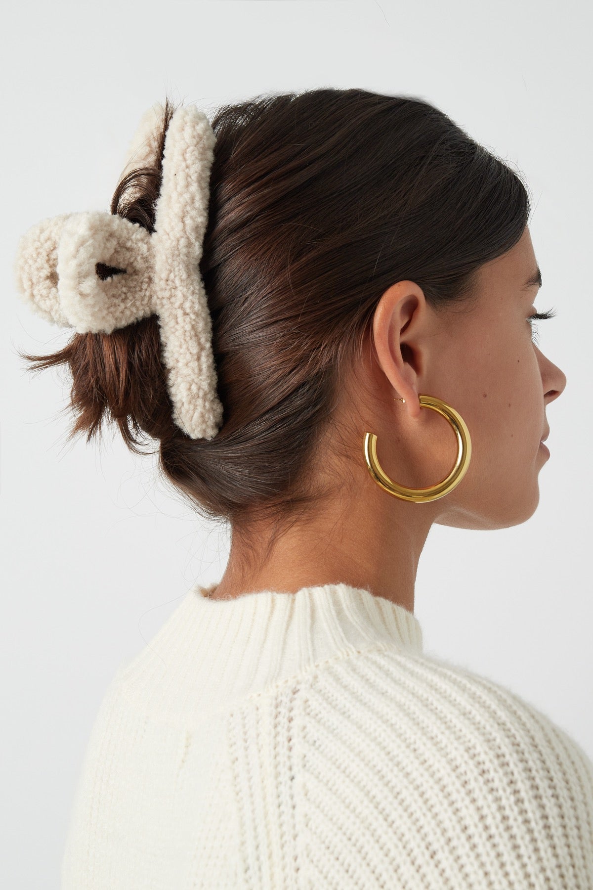 Hair clip Teddy | Black