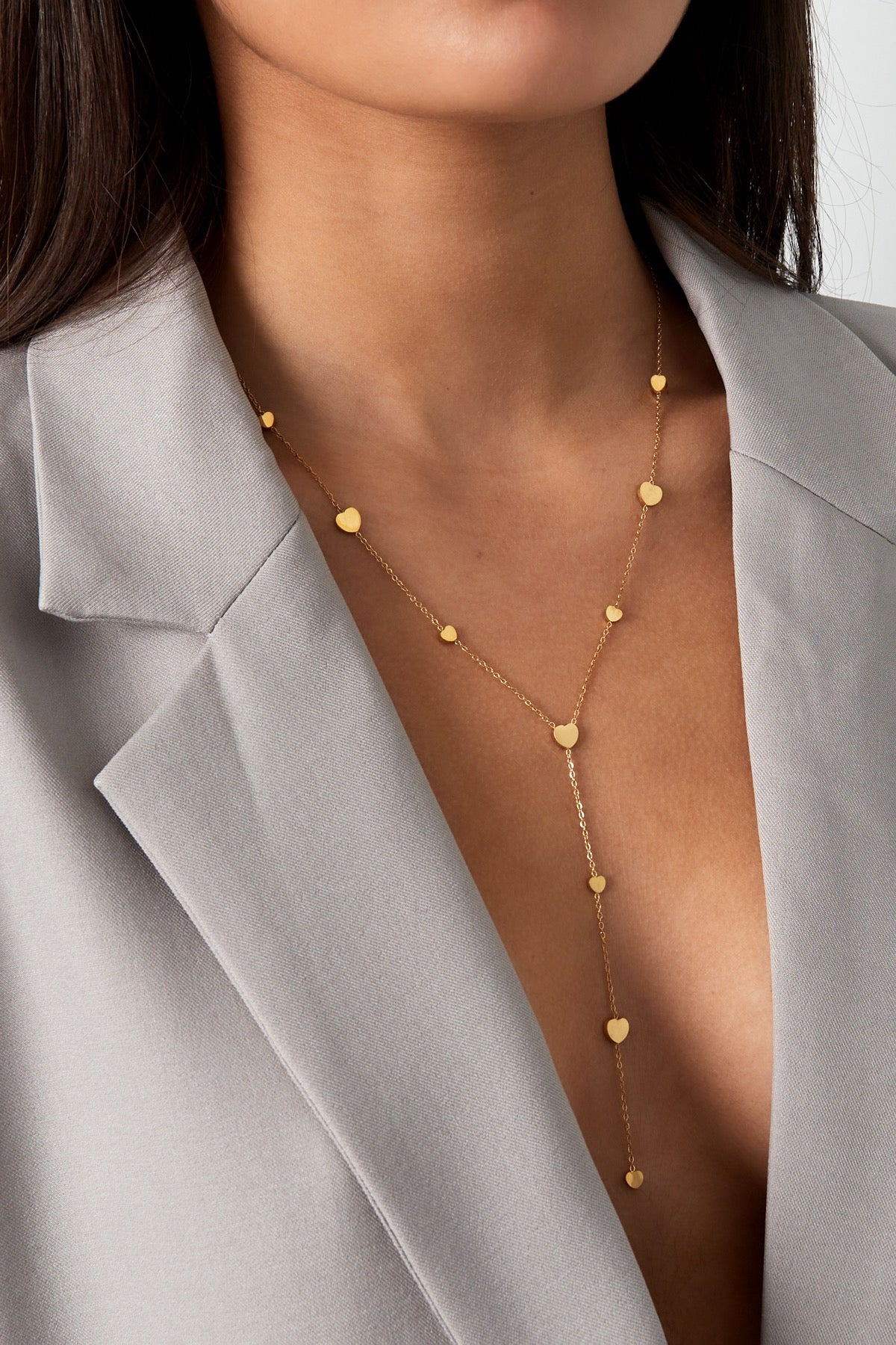 Heart Necklace | Silver