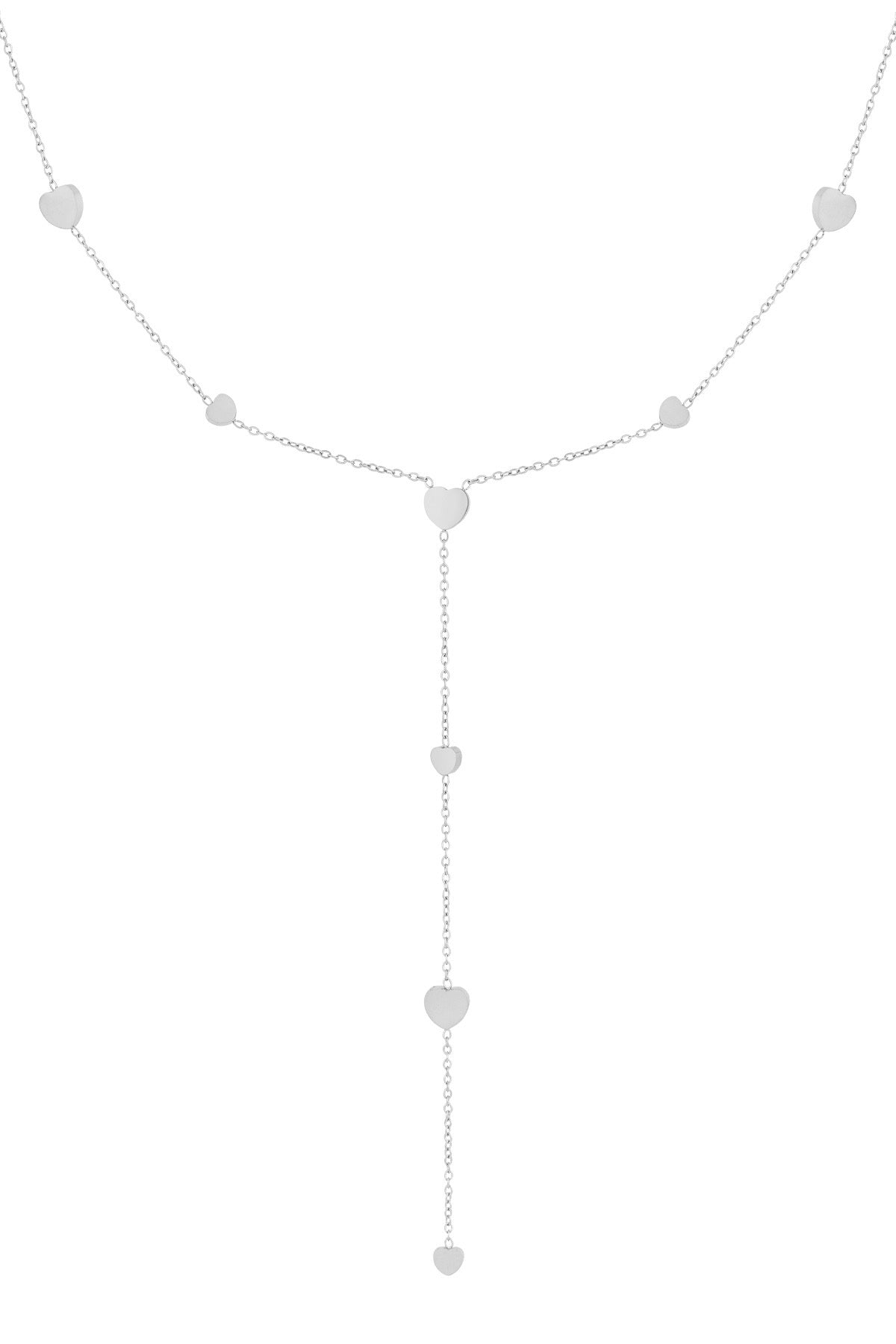 Heart Necklace | Silver