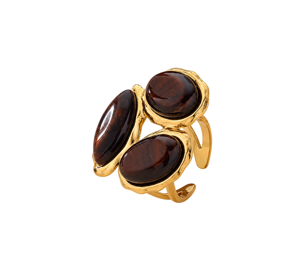 Rosalia Ring | Koffiebruin