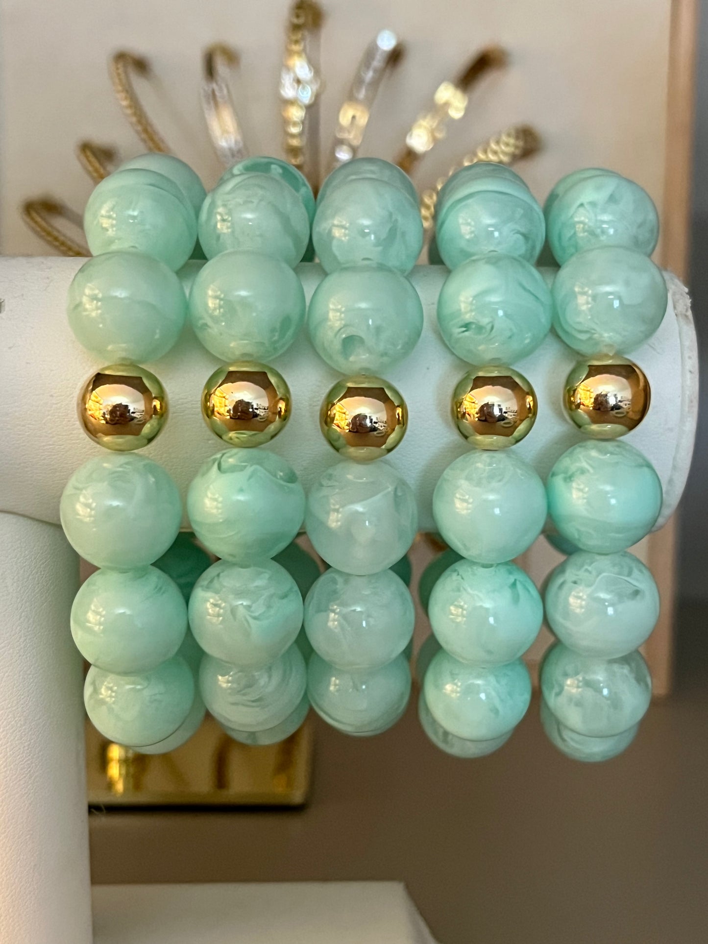 Bracelet Beads Big | Turquoise