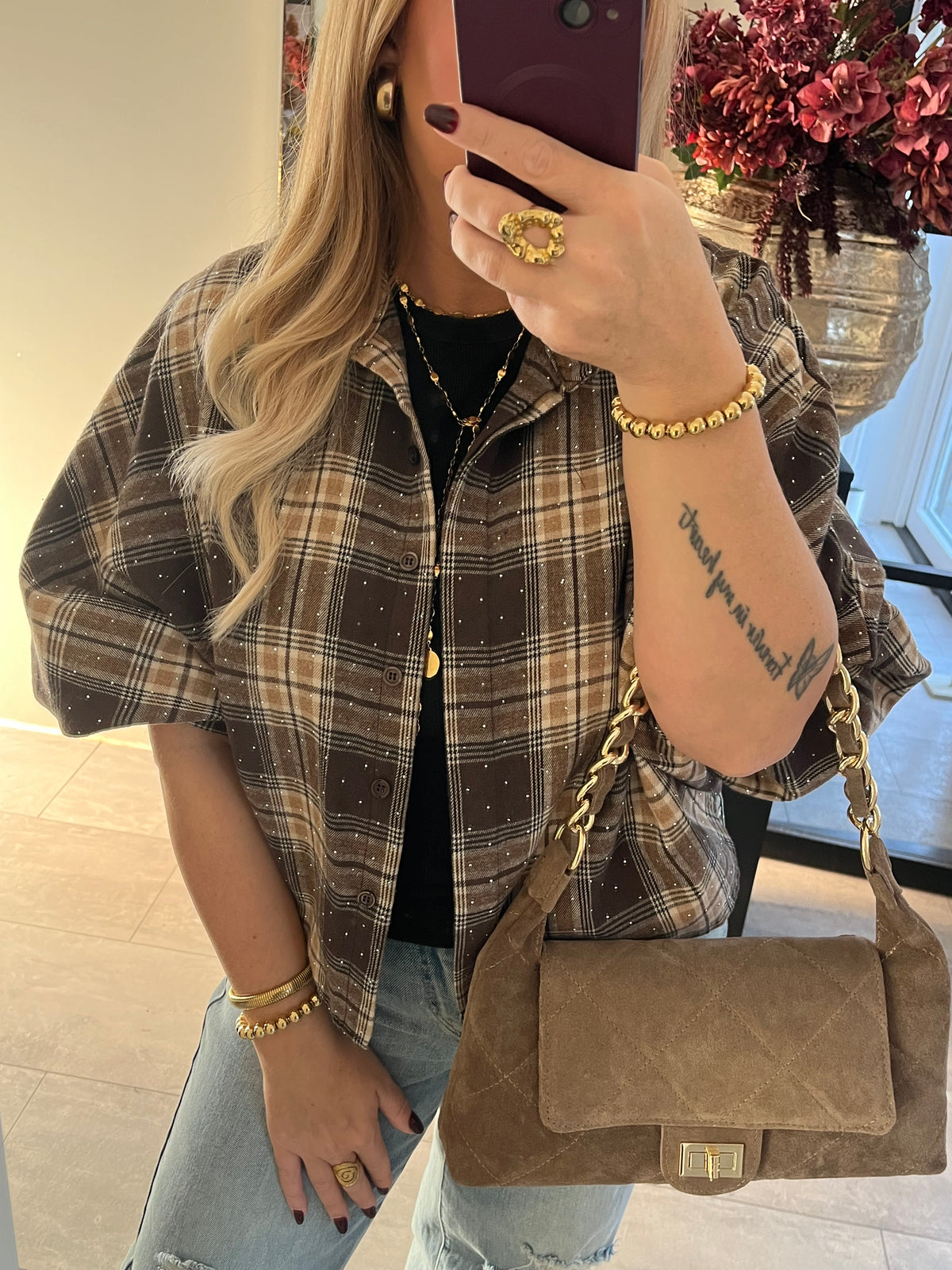 Daisy Blouse Strass