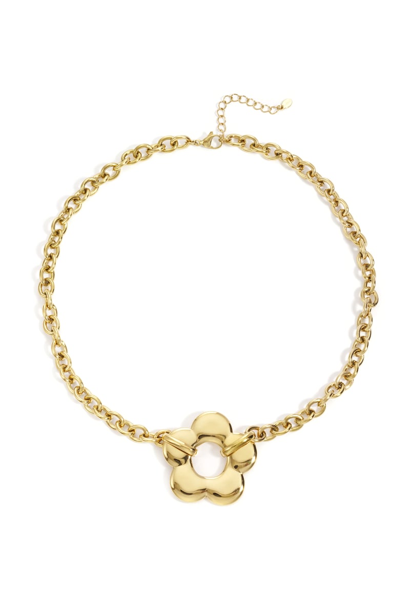 Stainless Steel Pendant necklaces Flower Casual Daily Simple Series Women's jewelry