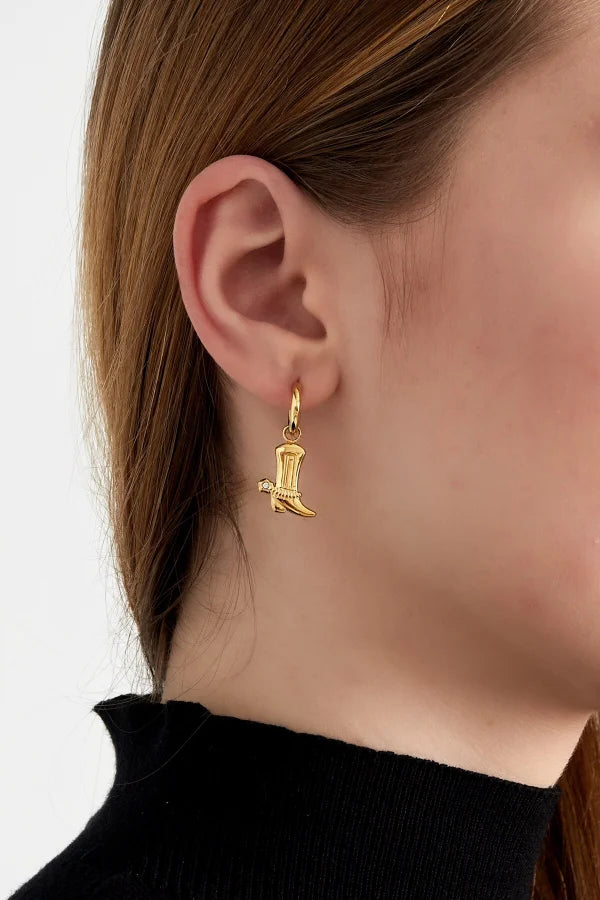 Boucles d'oreilles Cowboy | Argent