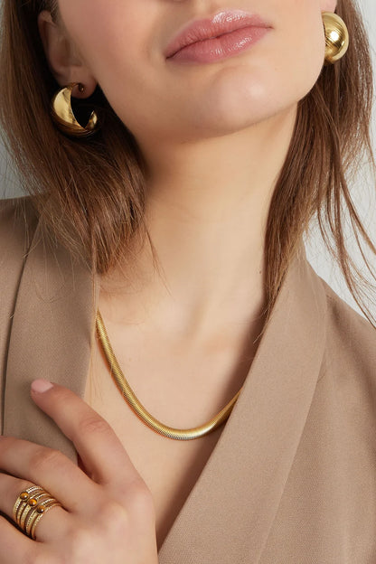 Chain Flat Necklace