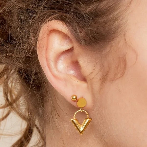 V Earrings