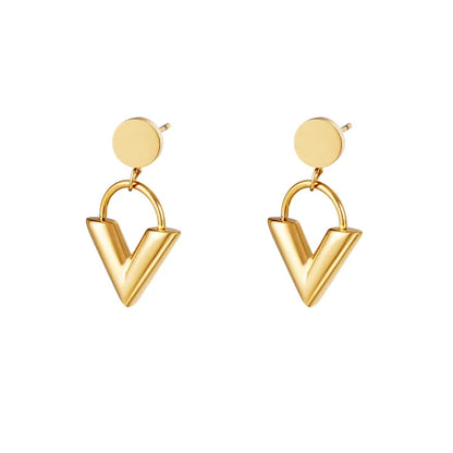 V Earrings
