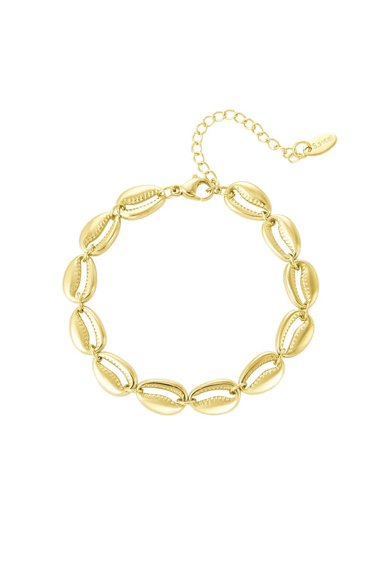 Schelpen Armband | Goud