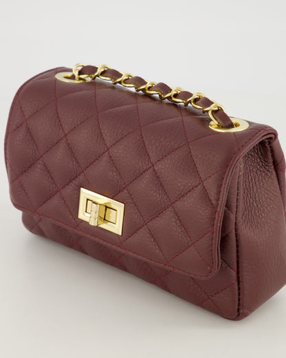 Audrey Bag Small | Bordeaux