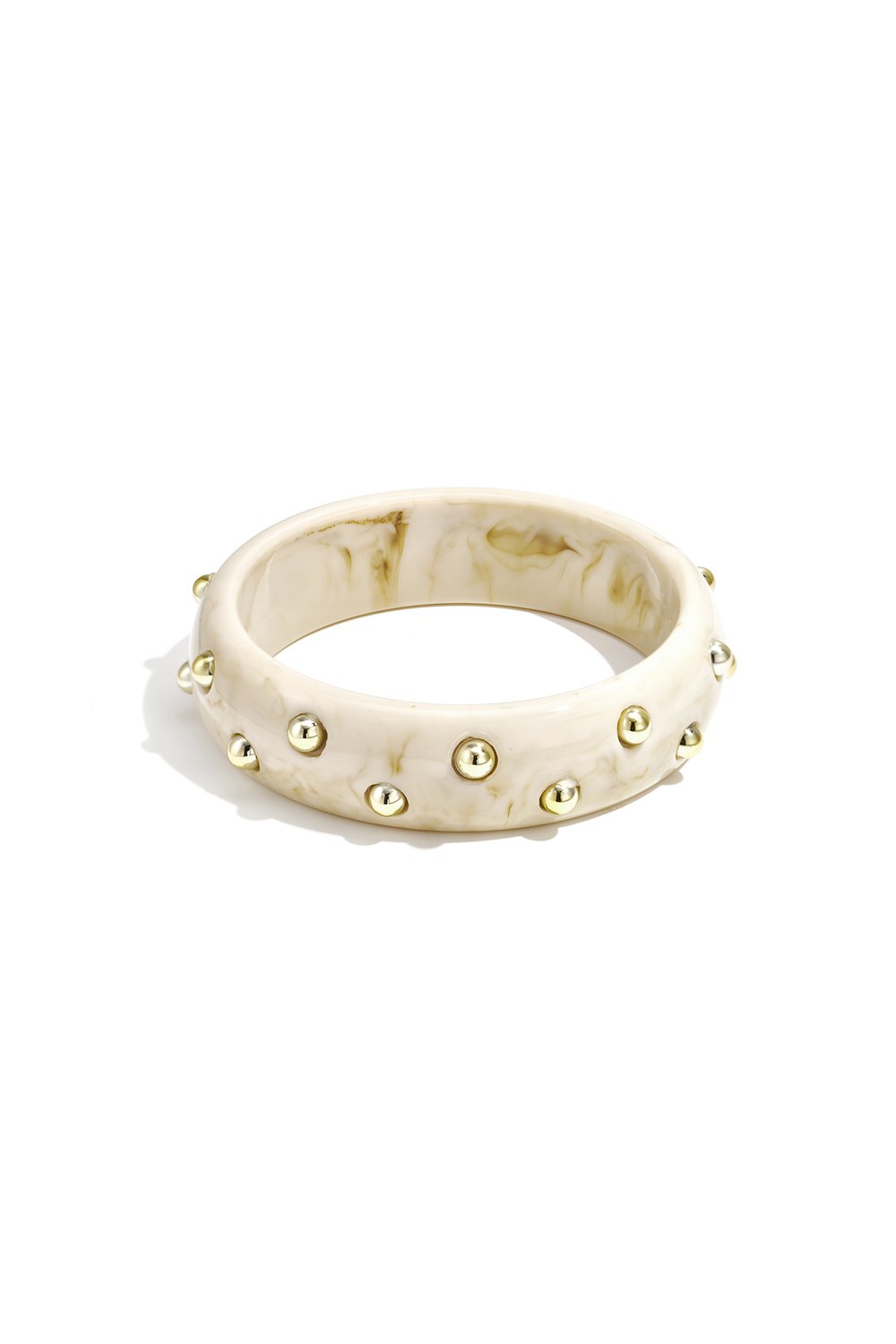 Bangle Studs | Beige/goud