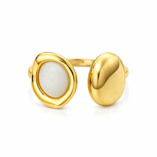 Ring Bella White Stone