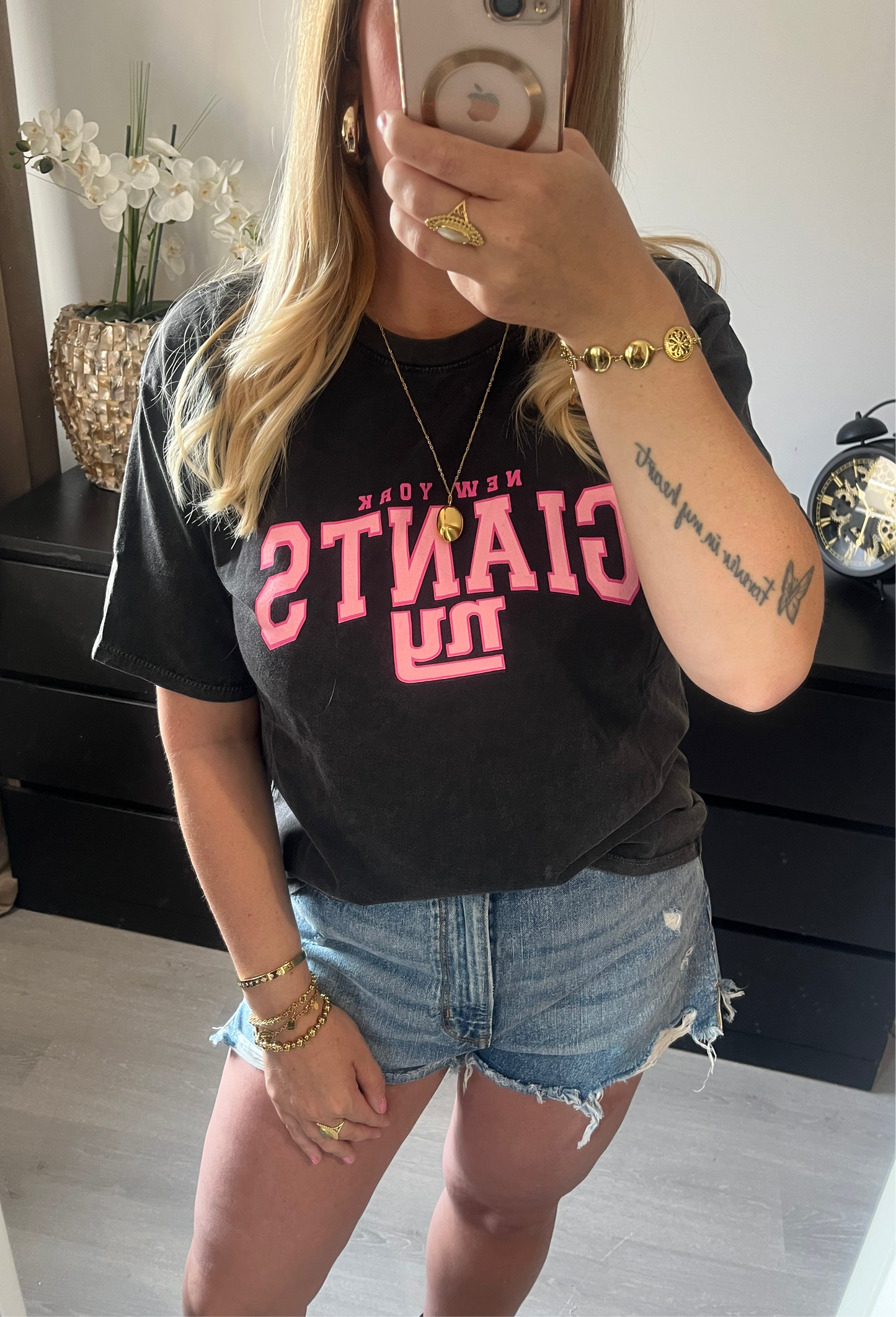 Shirt Giants Zwart
