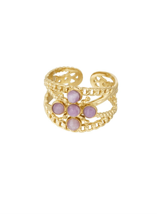 Bague Purple Rain | R011