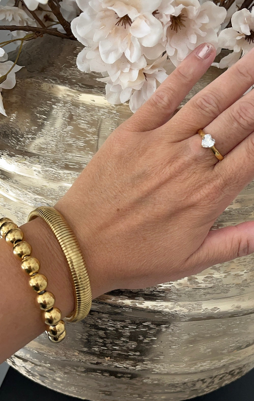 Diamond Heart Ring