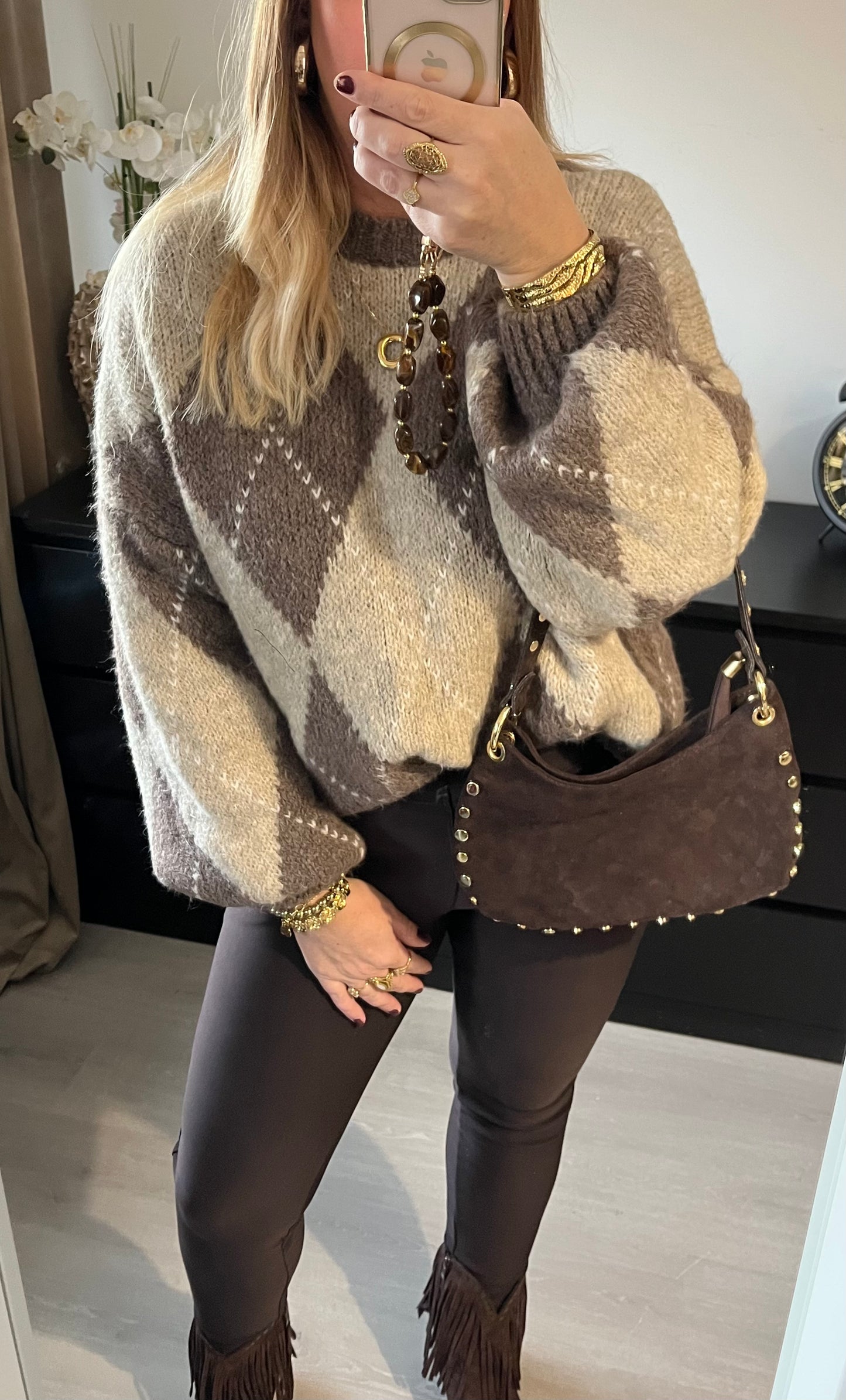 Trui Zara | Beige/Taupe