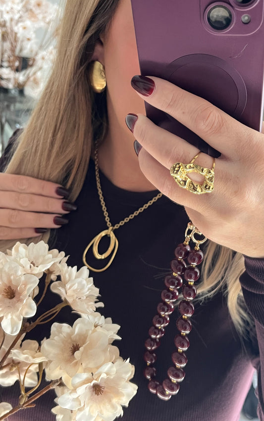 Golden Glow Earrings