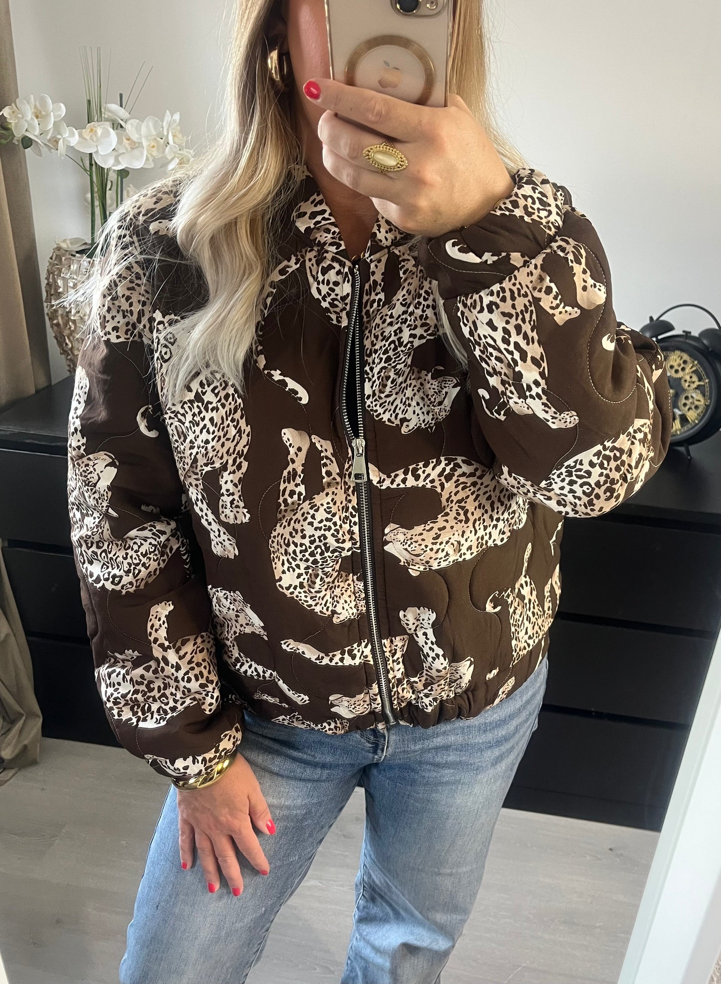 Leopard Jacket | Brown