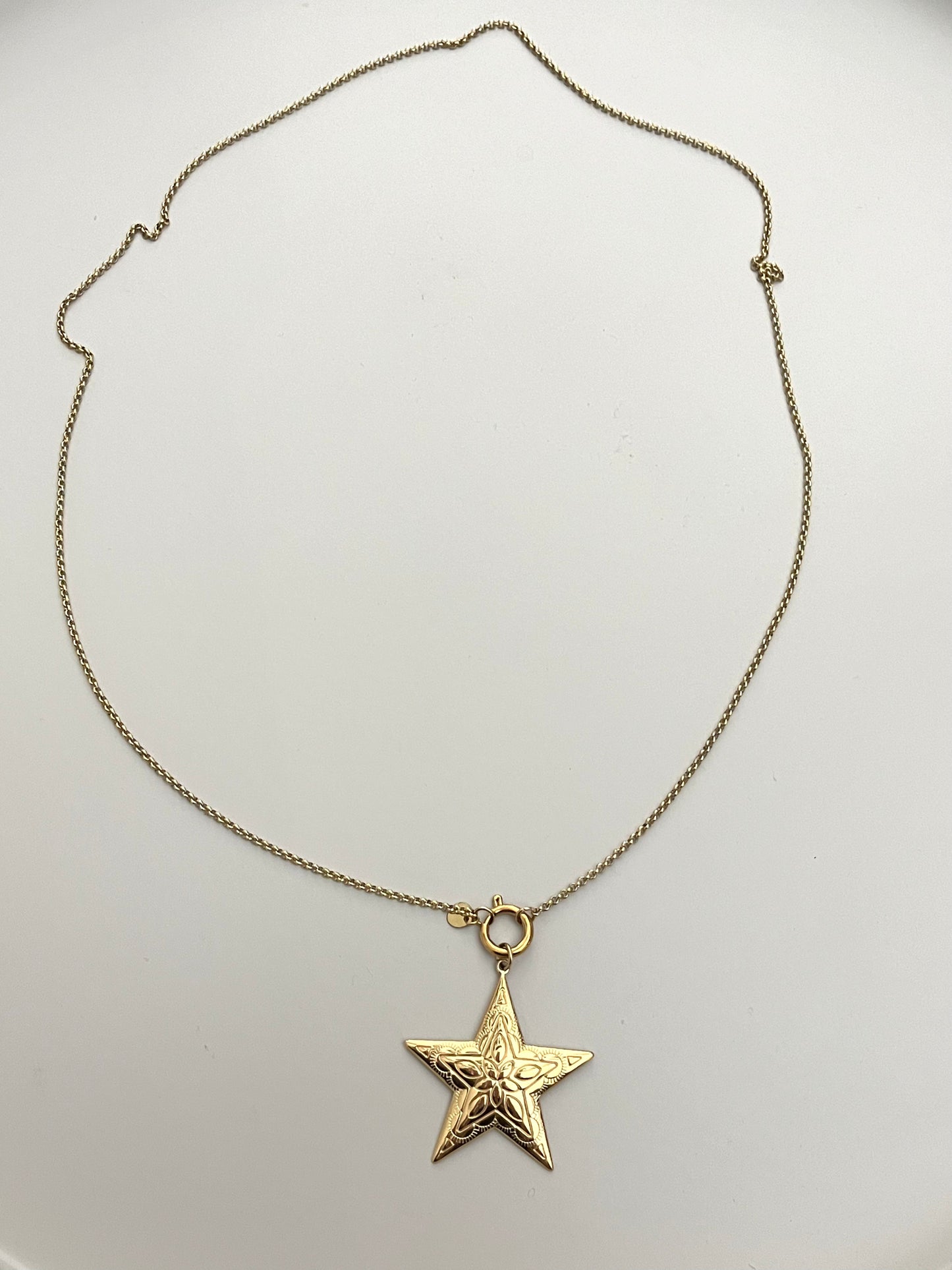 Long Star Necklace