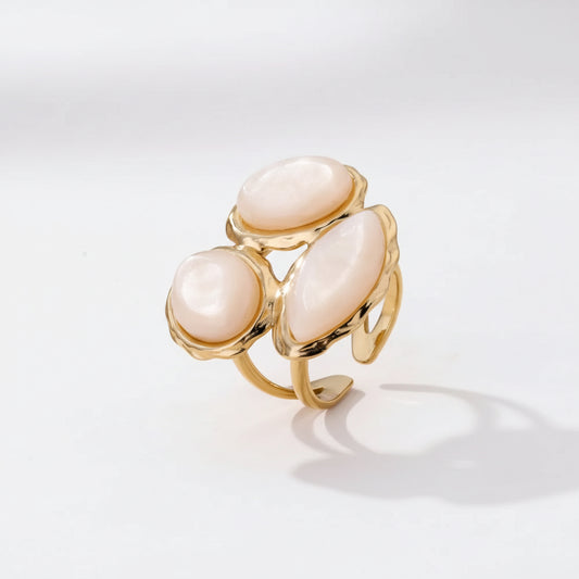 Rosalia Ring | Beige