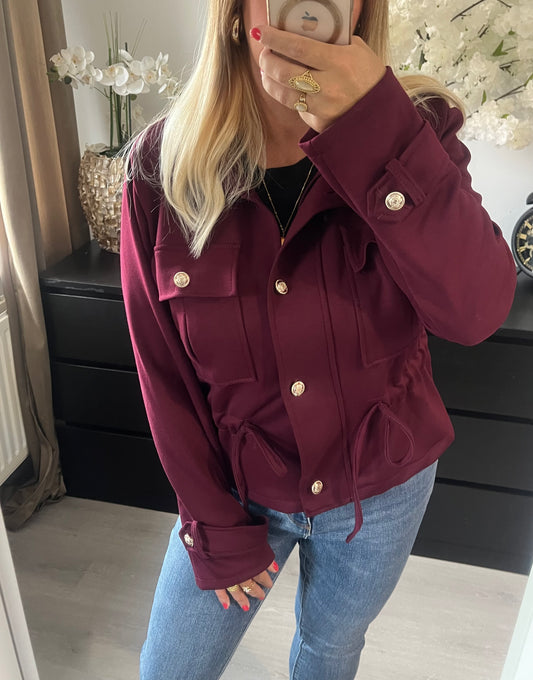 Chloe Jacket Bordeaux