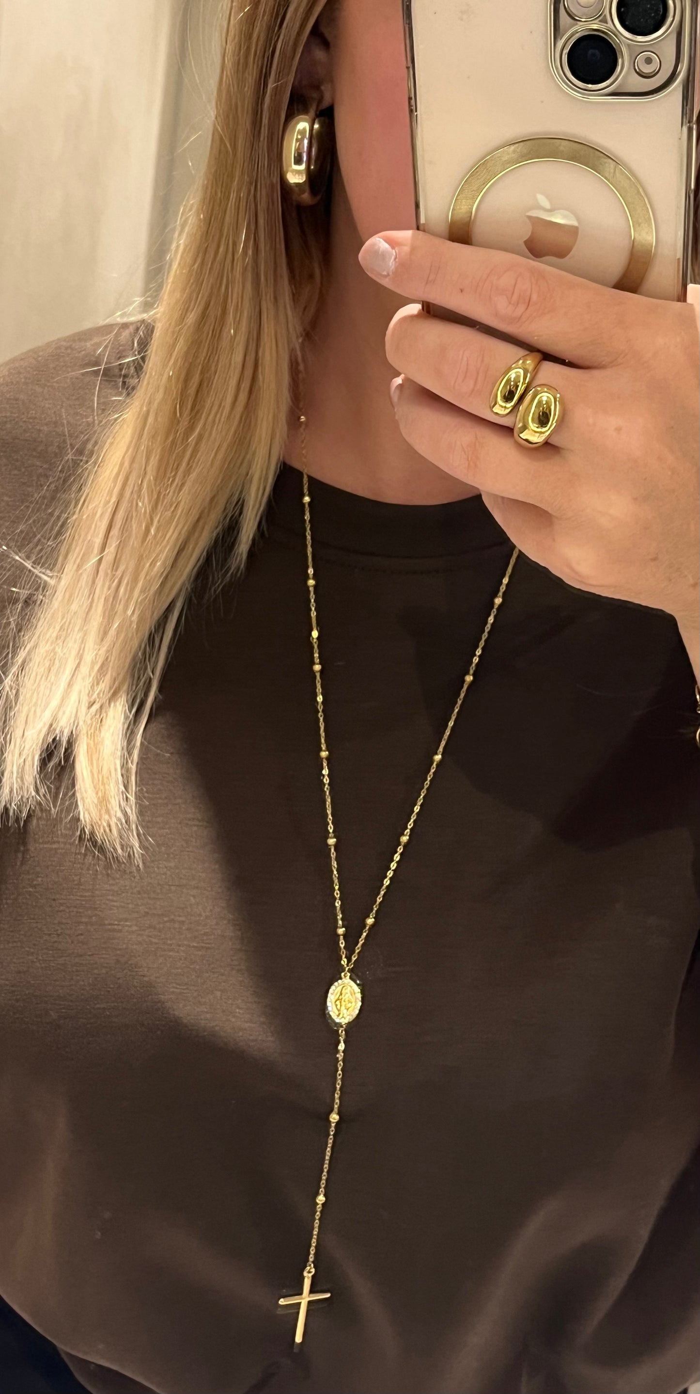 Rozenkrans Ketting Lang