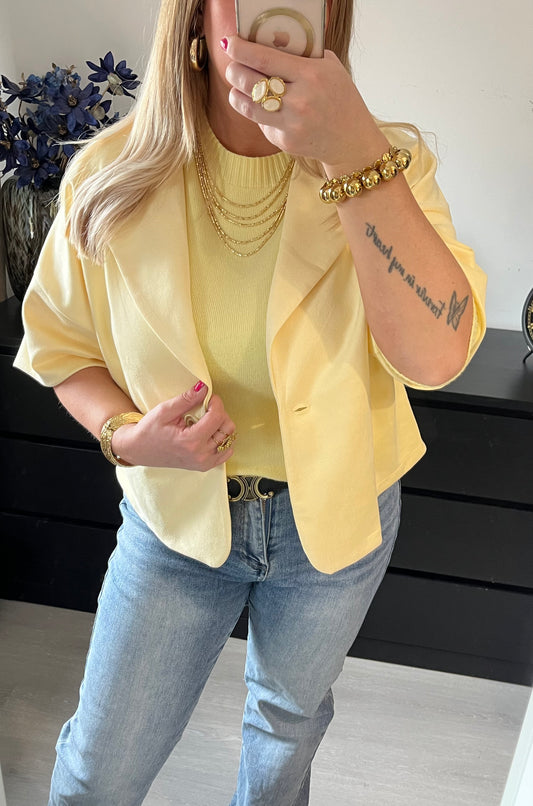 Blazer Dominique | Butteryellow