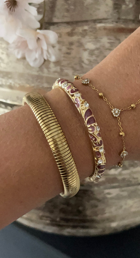 Jess Bangle | Burgundy