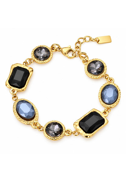 Valentina Bracelet | Black/Gold