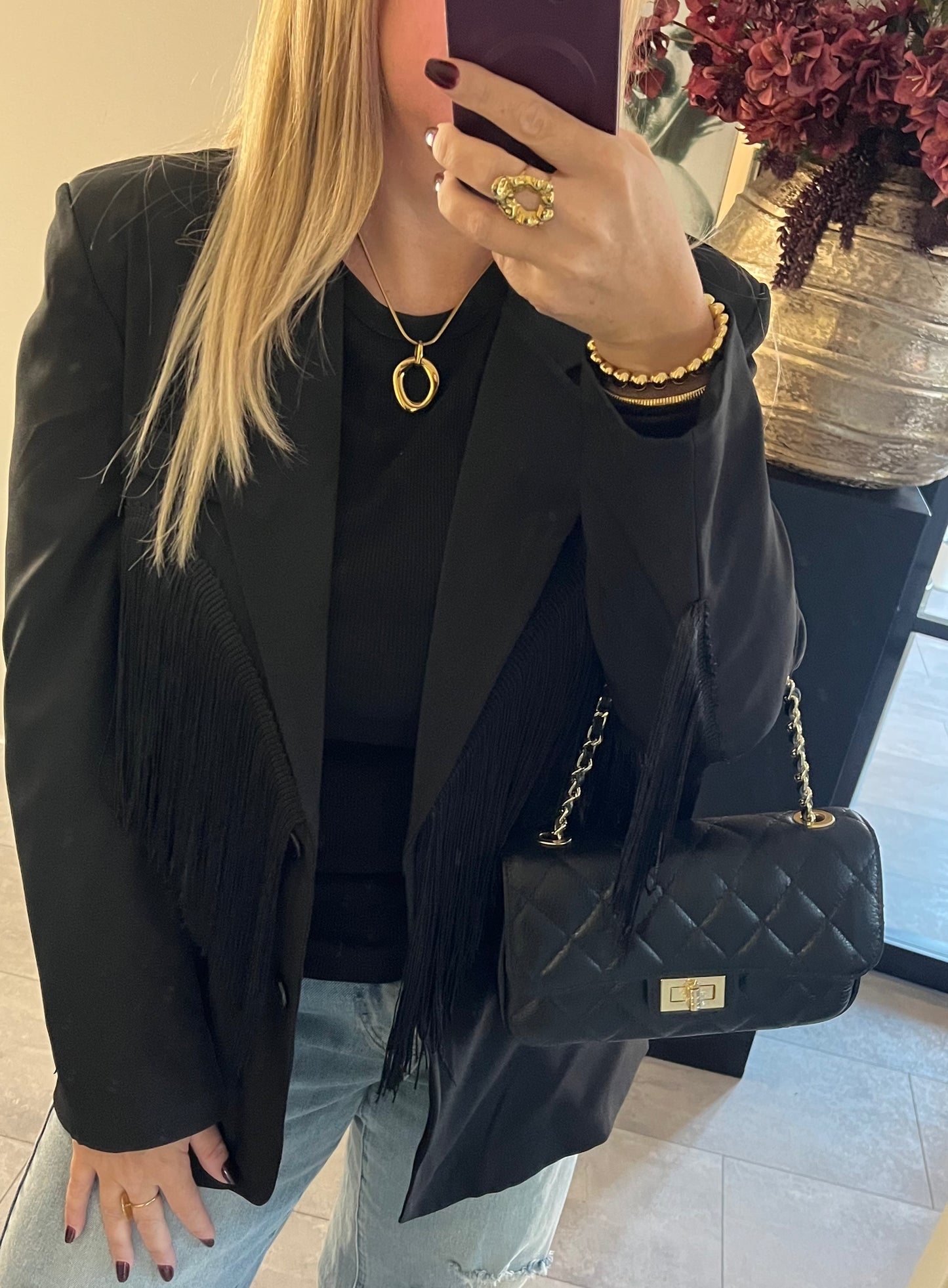 Mae Blazer | Zwart