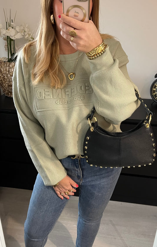 Redefined Ribbed Trui