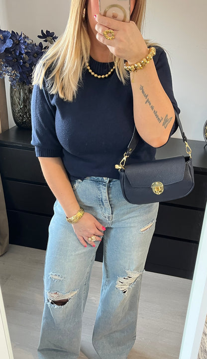Dad Fit Jeans Féline Y3370-5