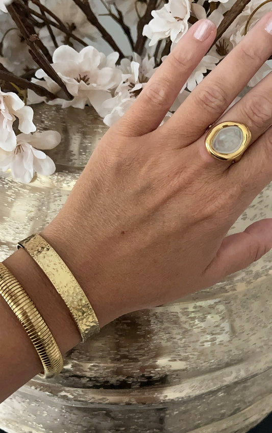 Chaline Ring | Blauw