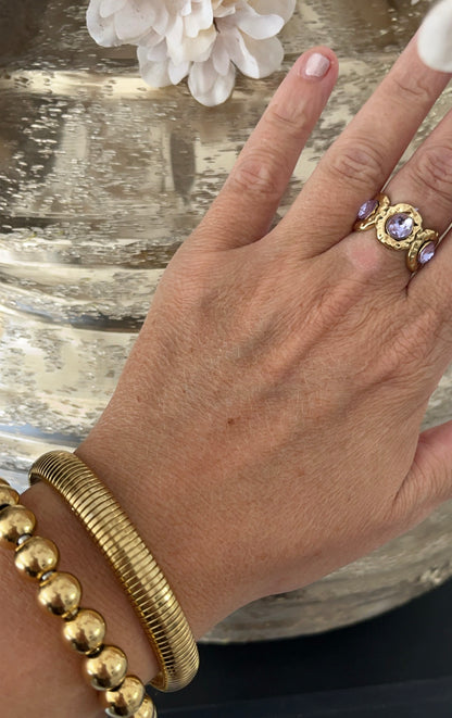 Kaylinn Ring | Paars