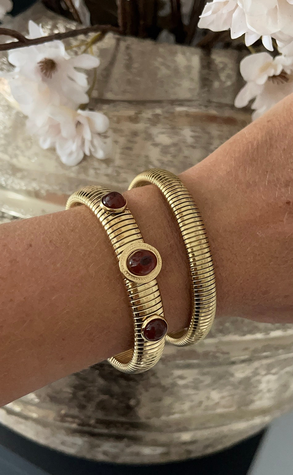 Bohemian Bracelet Brown Stone