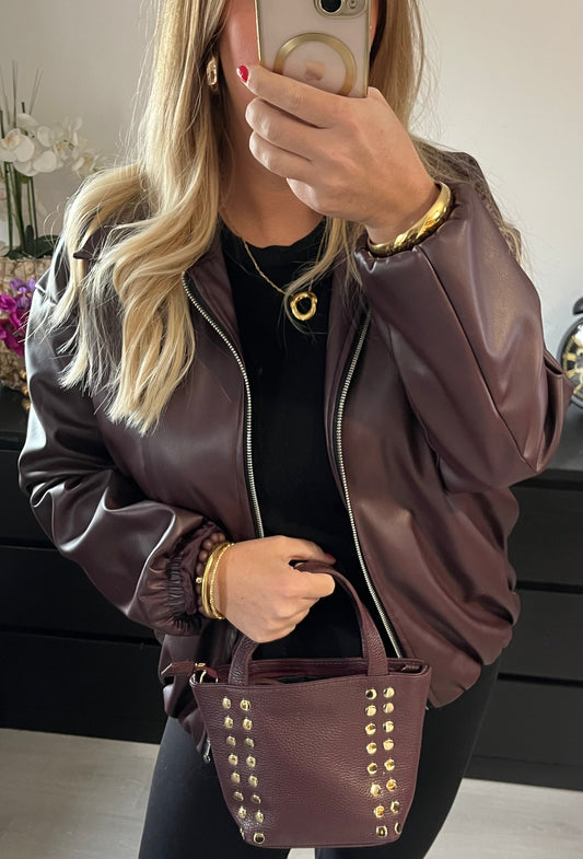 Jessy Bag | Burgundy