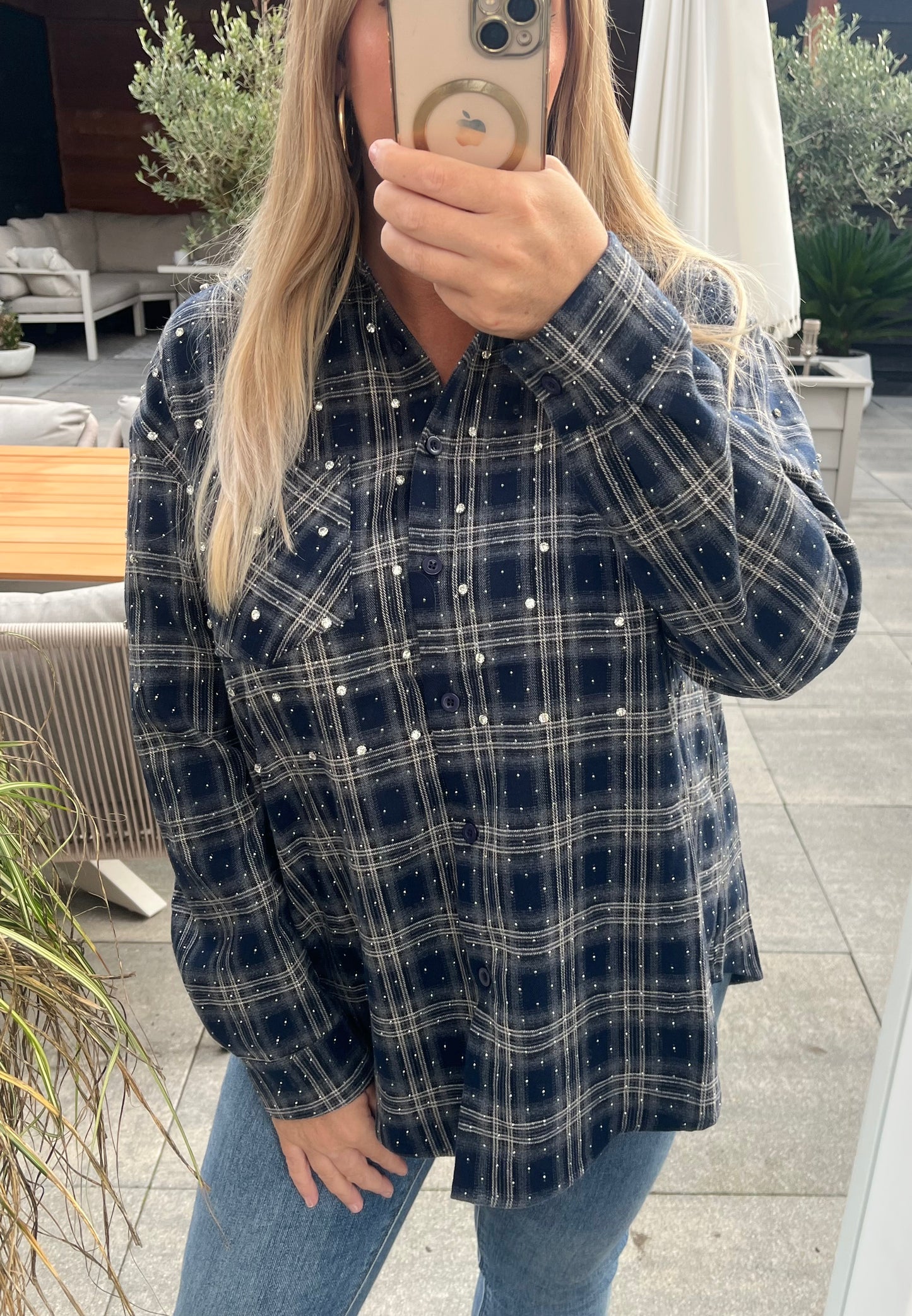 Shine Bright Blouse | Blauw