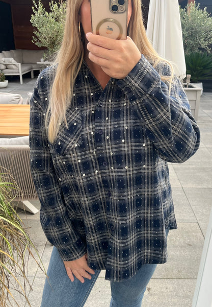 Shine Bright Blouse | Blauw