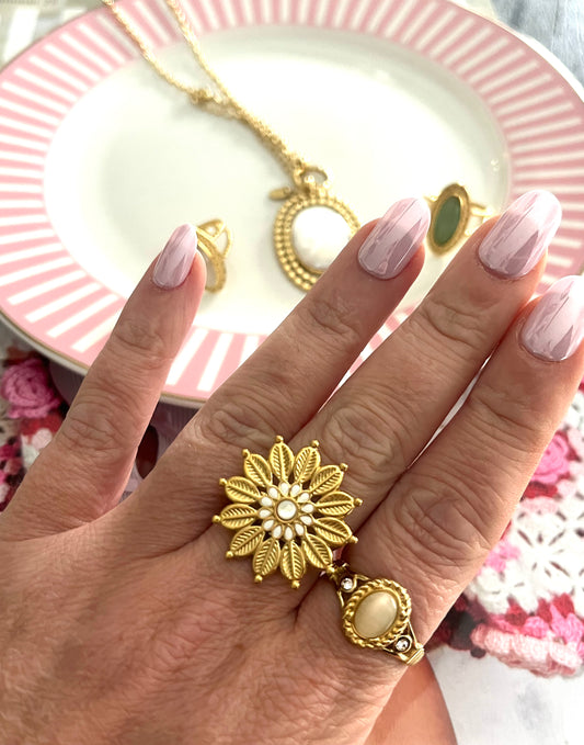 Bague Fleur Bohème | R006