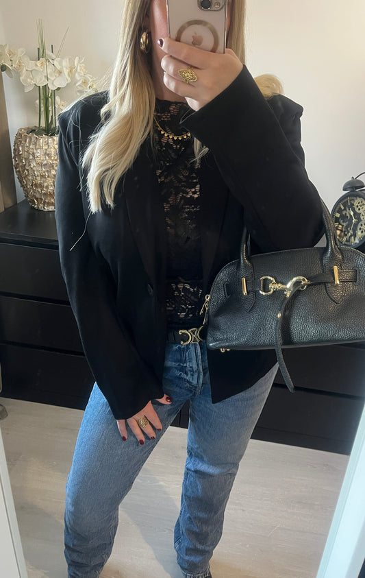 Blazer confortable Cassidy | Noir
