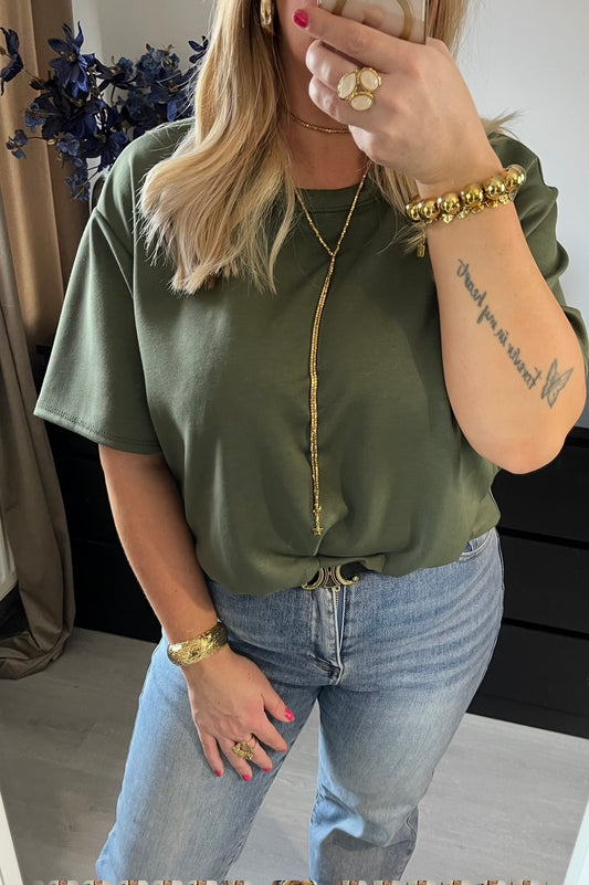 Cropped Top Giselle | Groen