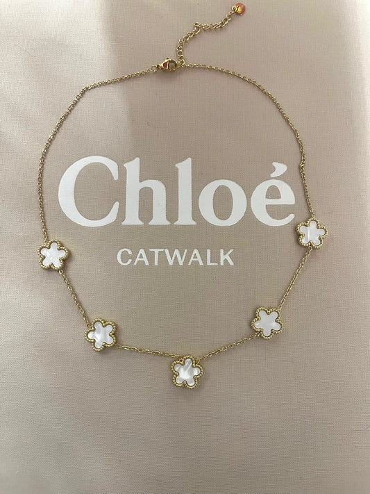 Ketting White Flower